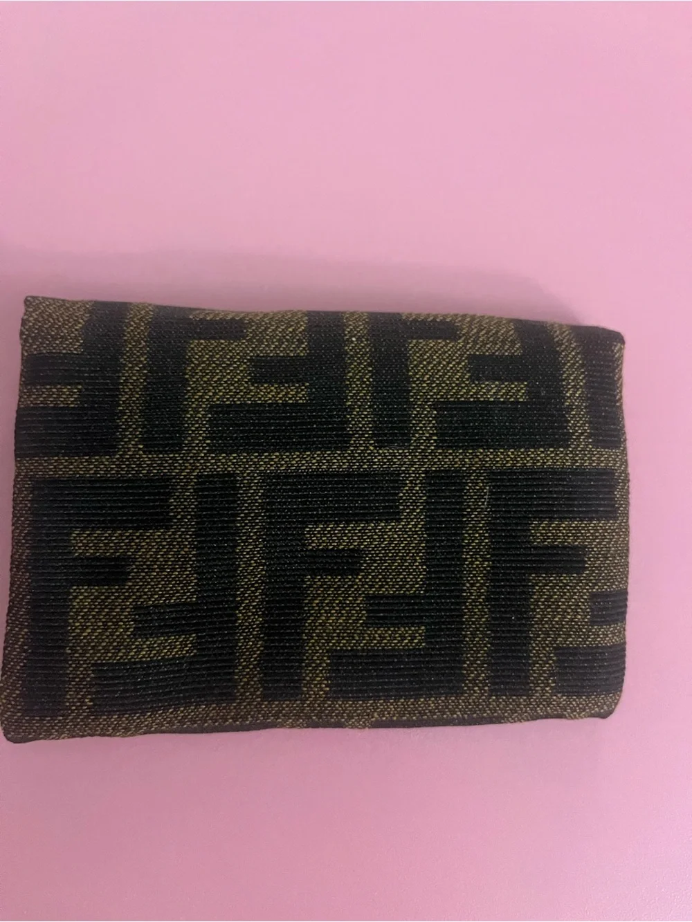 Luxury Brown Pocket Comb with Branded Pouch